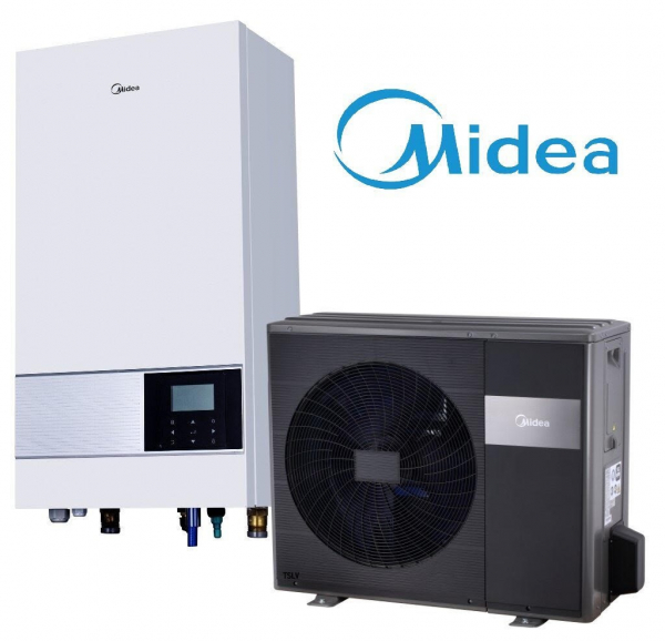 Термопомпа сплит Romstal Vision Midea 8kW 220V